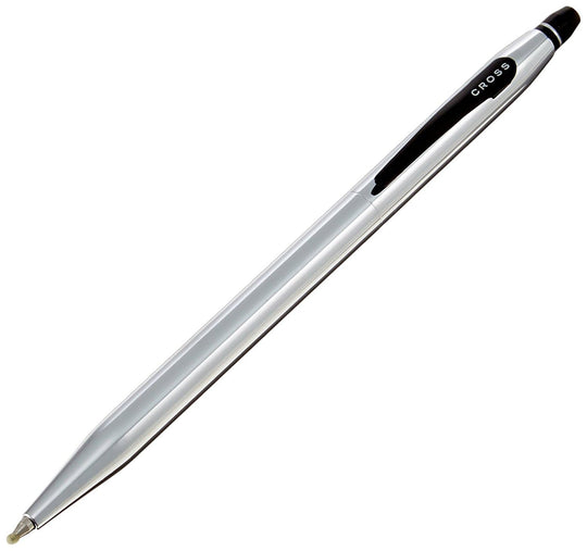 Cross Click Polished Chrome with Black Trim Gel Pen