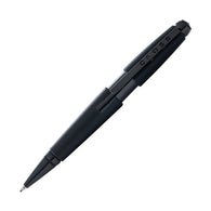 Cross Edge Capless Rollerball Pen in Matte Black with Black PVD Trim