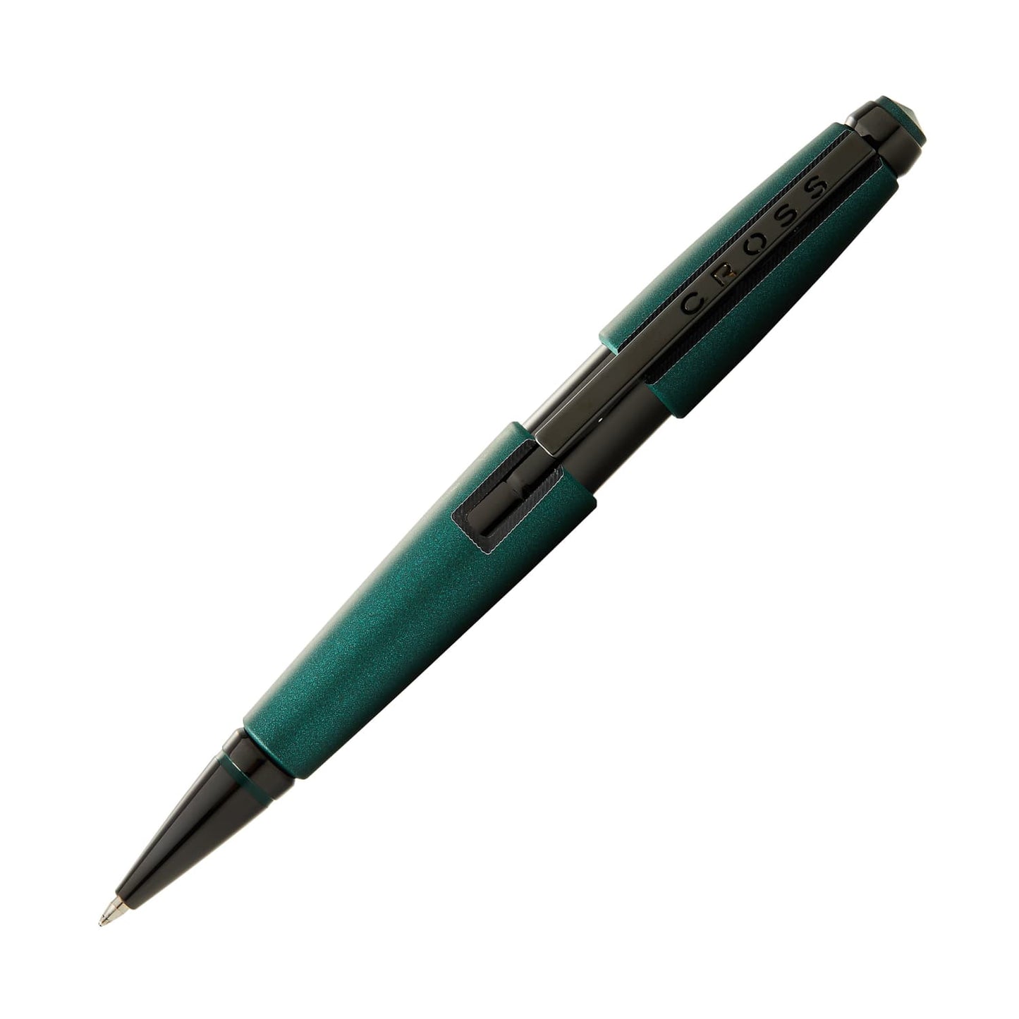 Cross Edge Capless Rollerball Pen in Matte Green with Black PVD Trim Rollerball Pen
