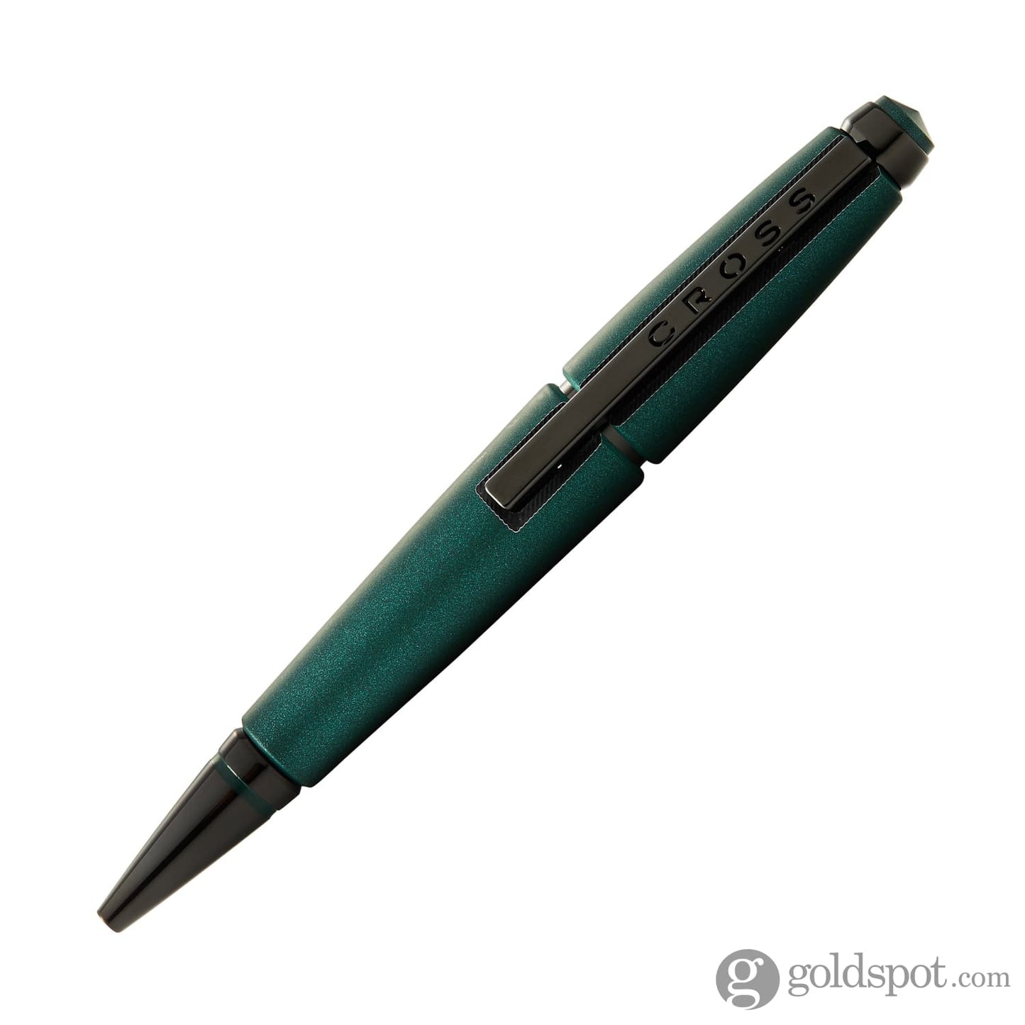 Cross Edge Capless Rollerball Pen in Matte Green with Black PVD Trim Rollerball Pen