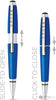 Cross Edge Capless Rollerball Pen in Nitro Blue Rollerball Pen