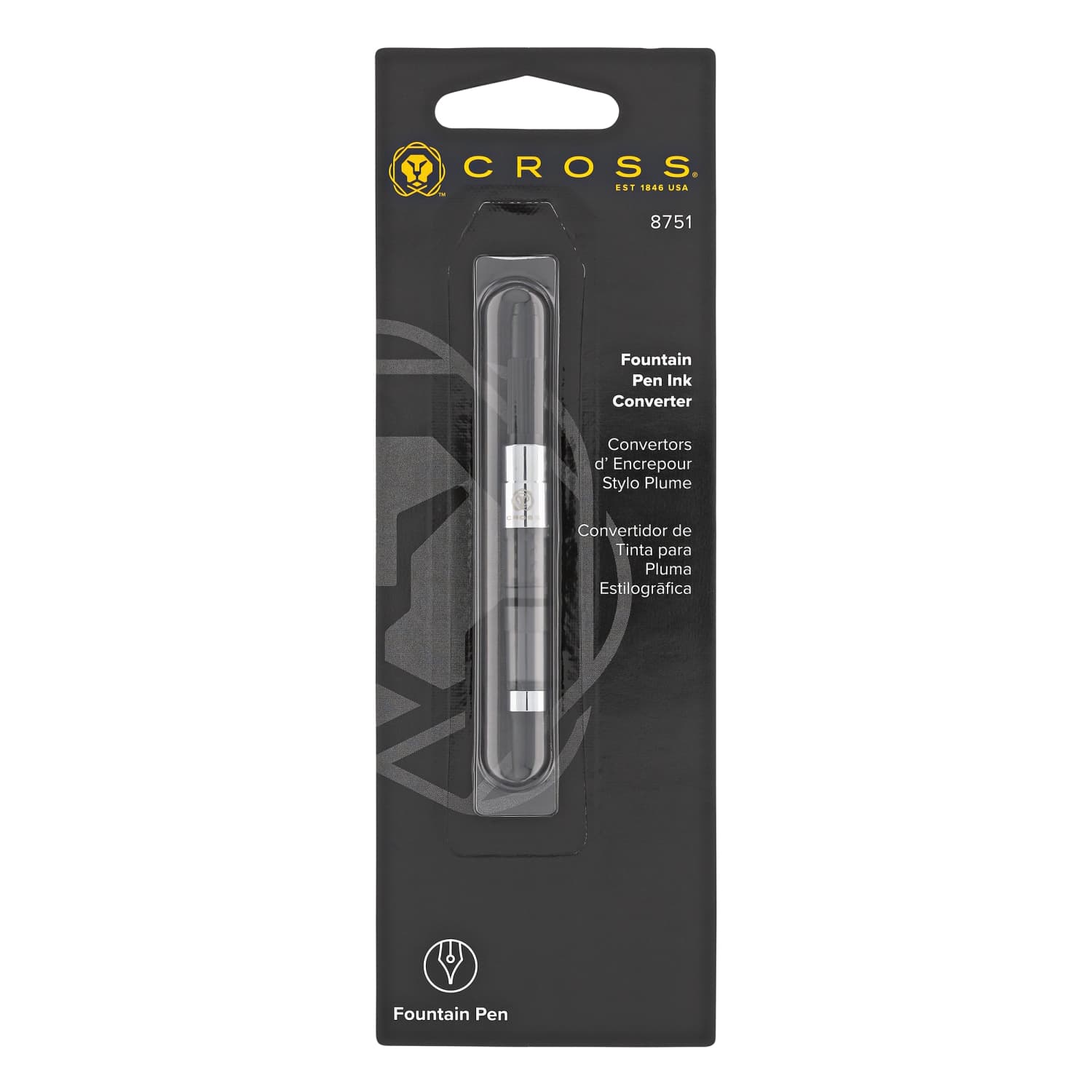 Cross 8751 Push in Style Converter (For All Cross Fountain Pens)