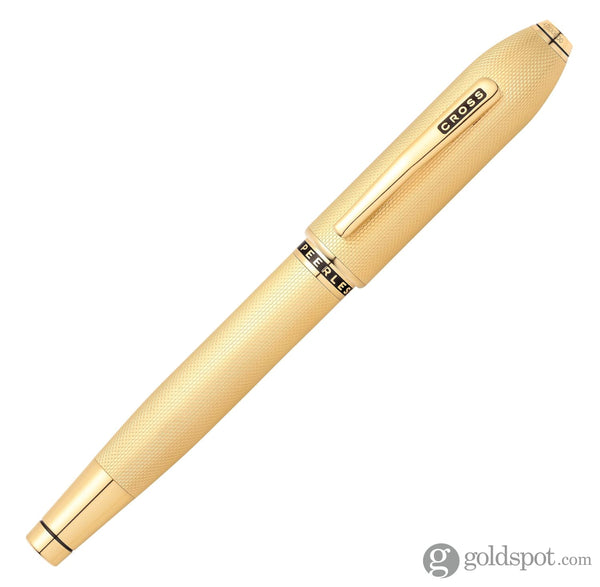 Cross Peerless 125 Ballpoint Pen in 23K Heavy Gold Plate Ballpoint Pen