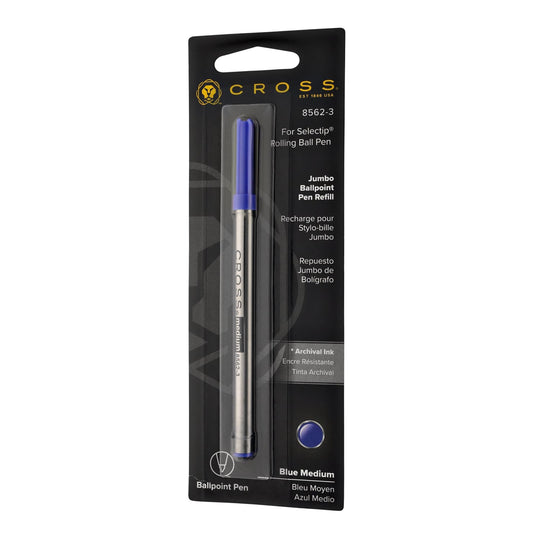 Cross Selectip Jumbo Ballpoint Pen Refill in Blue - Medium Point