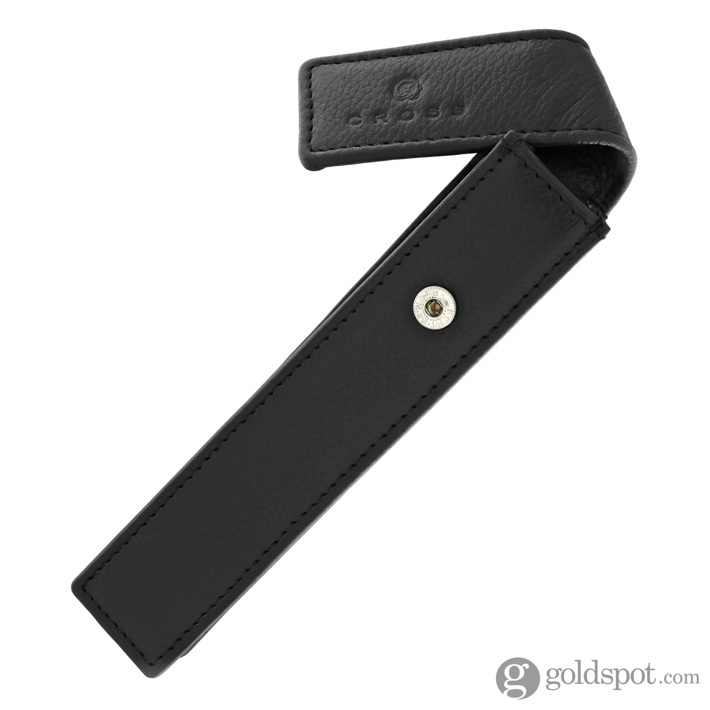 Cross Single Pen Pouch Classic Black with Snap Closure Pen Cases