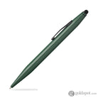 Cross Tech 2 Ballpoint Pen in Matte Green with Touch Screen Stylus Ballpoint Pen
