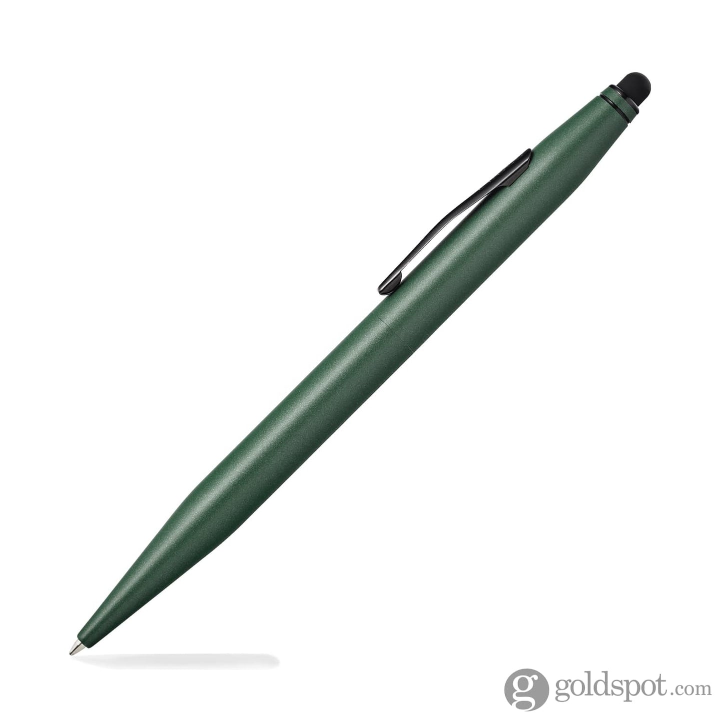 Cross Tech 2 Ballpoint Pen in Matte Green with Touch Screen Stylus Ballpoint Pen