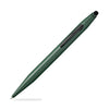 Cross Tech 2 Ballpoint Pen in Matte Green with Touch Screen Stylus Ballpoint Pen