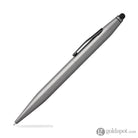 Cross Tech 2 Ballpoint Pen in Titanium Gray with Touch Screen Stylus Ballpoint Pen
