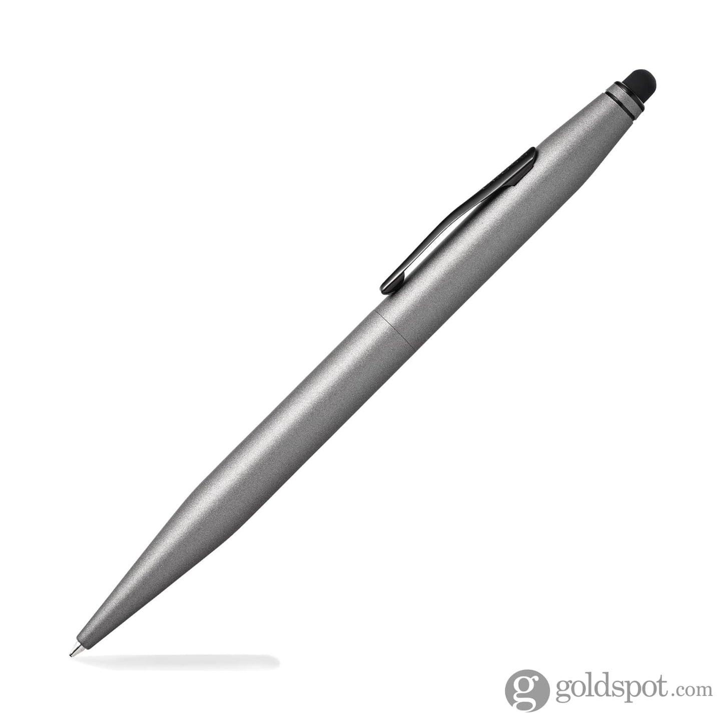 Cross Tech 2 Ballpoint Pen in Titanium Gray with Touch Screen Stylus Ballpoint Pen