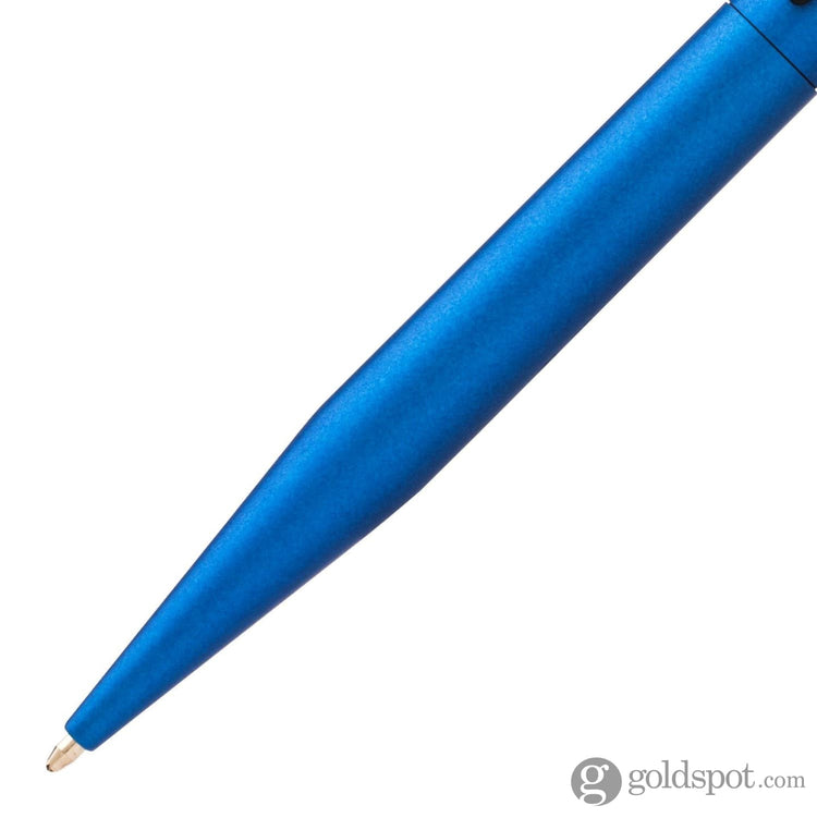 Cross Tech 2 Ballpoint Pen with Touch Screen Stylus in Metallic Blue Ballpoint Pen