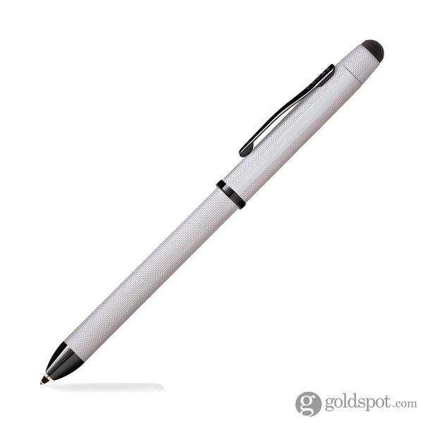 Cross Tech 3+ Multi Functional Pen in Brushed Chrome with PVD Trim Pen