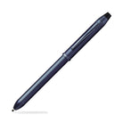 Cross Tech 3+ Multi Functional Pen in Dark Blue with PVD Trim Multi-Function Pen