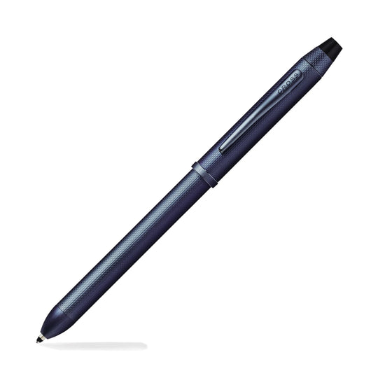 Cross Tech 3+ Multi Functional Pen in Dark Blue with PVD Trim