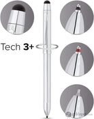 Cross Tech 3+ Multi Functional Pen in Lustrous Chrome with Chrome Trim Multi-Function Pen