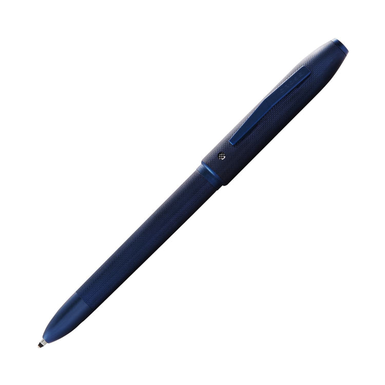 Cross Tech4 Multi Functional Pen in Sandblasted Blue PVD Multi-Function Pen