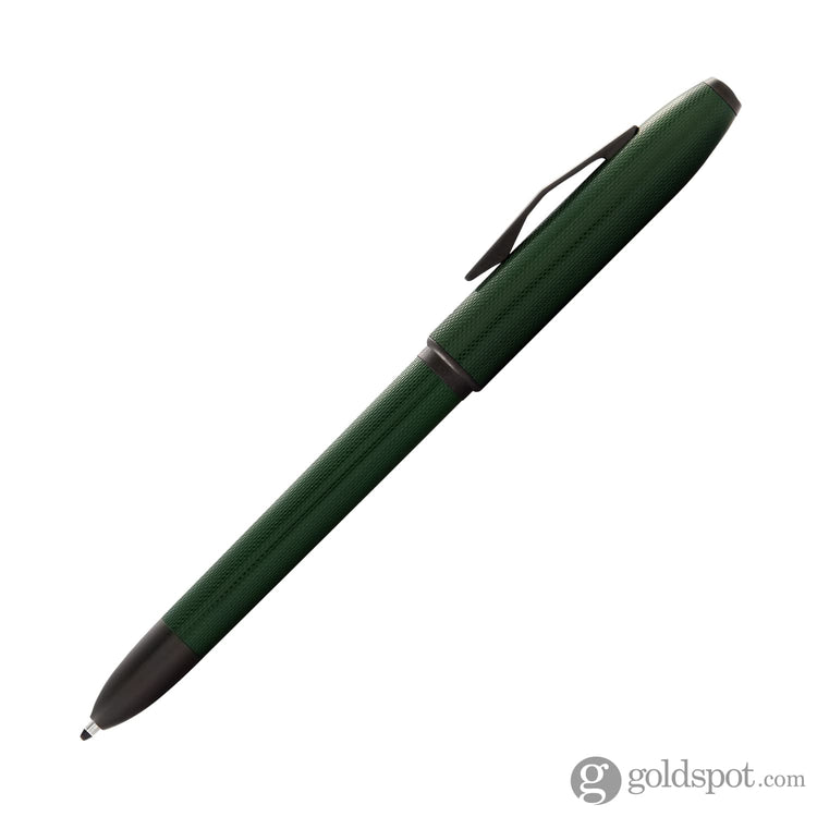 Cross Tech4 Multi Functional Pen in Sandblasted Green PVD Multi-Function Pen