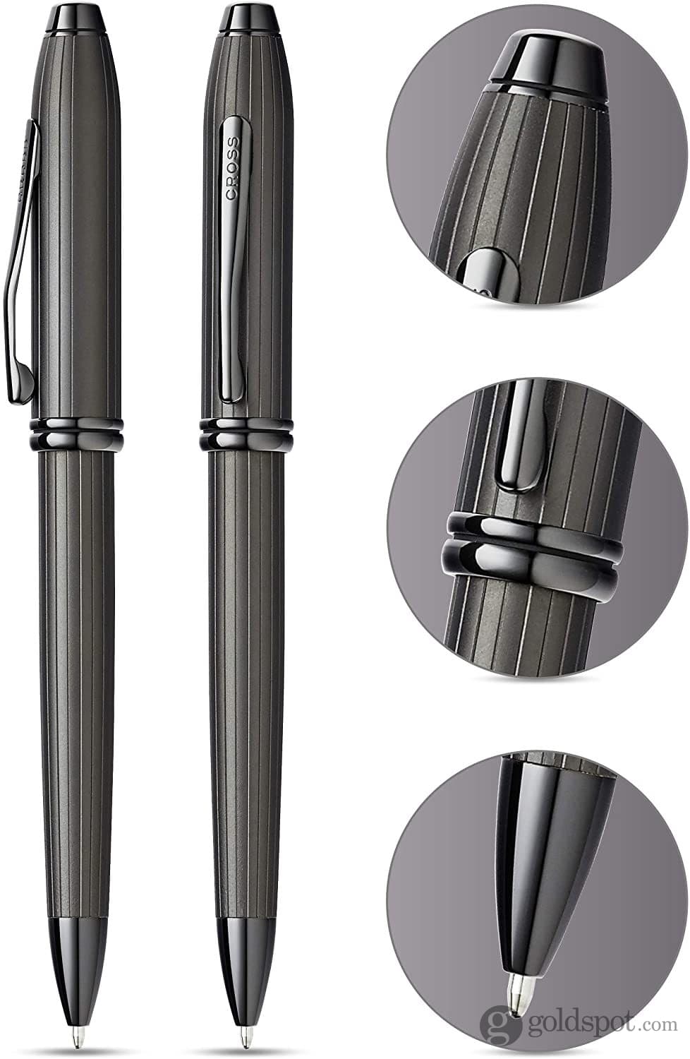 Cross Townsend Ballpoint Pen in Matte Black Ballpoint Pen