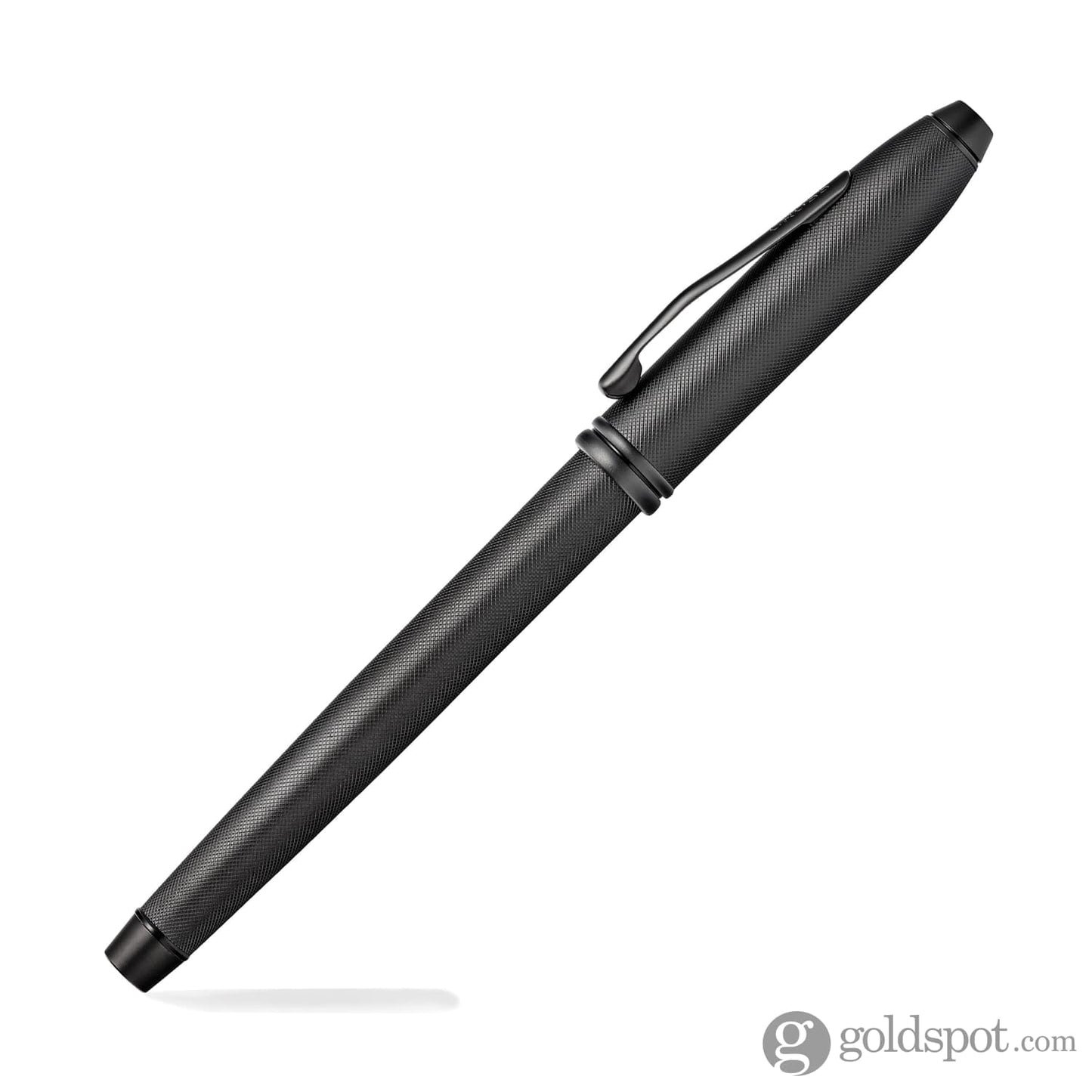 Cross Townsend Fountain Pen in Black Micro Knurl Fountain Pen