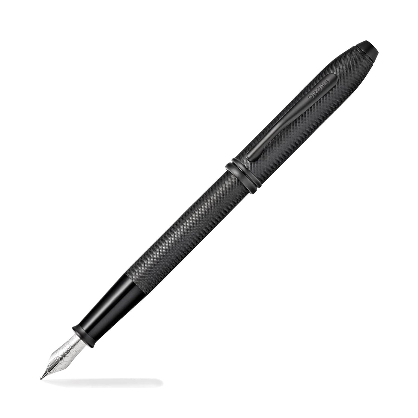 Cross Townsend Fountain Pen in Black Micro Knurl Fountain Pen