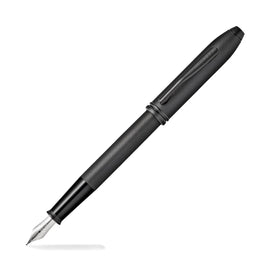 Cross Townsend Fountain Pen in Black Micro Knurl