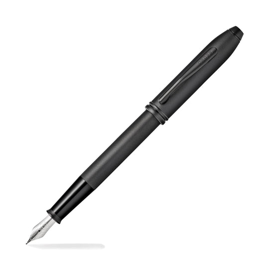 Cross Townsend Fountain Pen in Black Micro Knurl