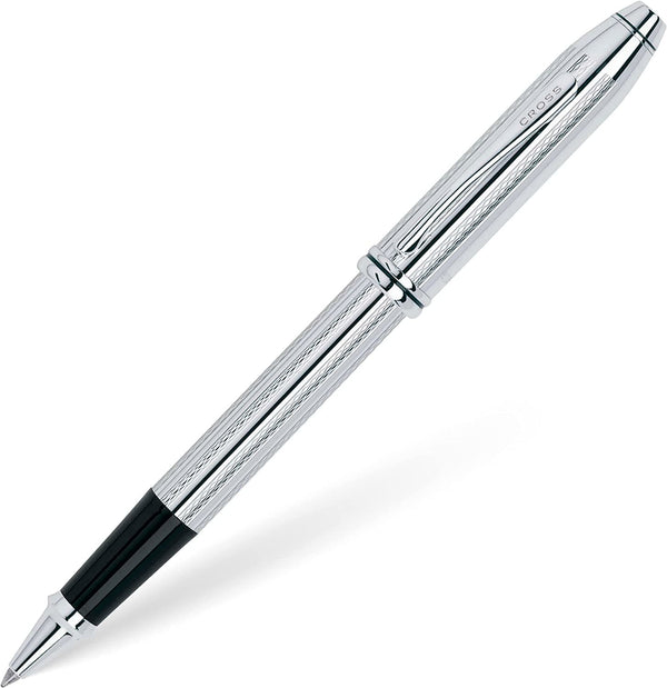 Cross Townsend Plated Rollerball Pen in Platinum Rollerball Pen