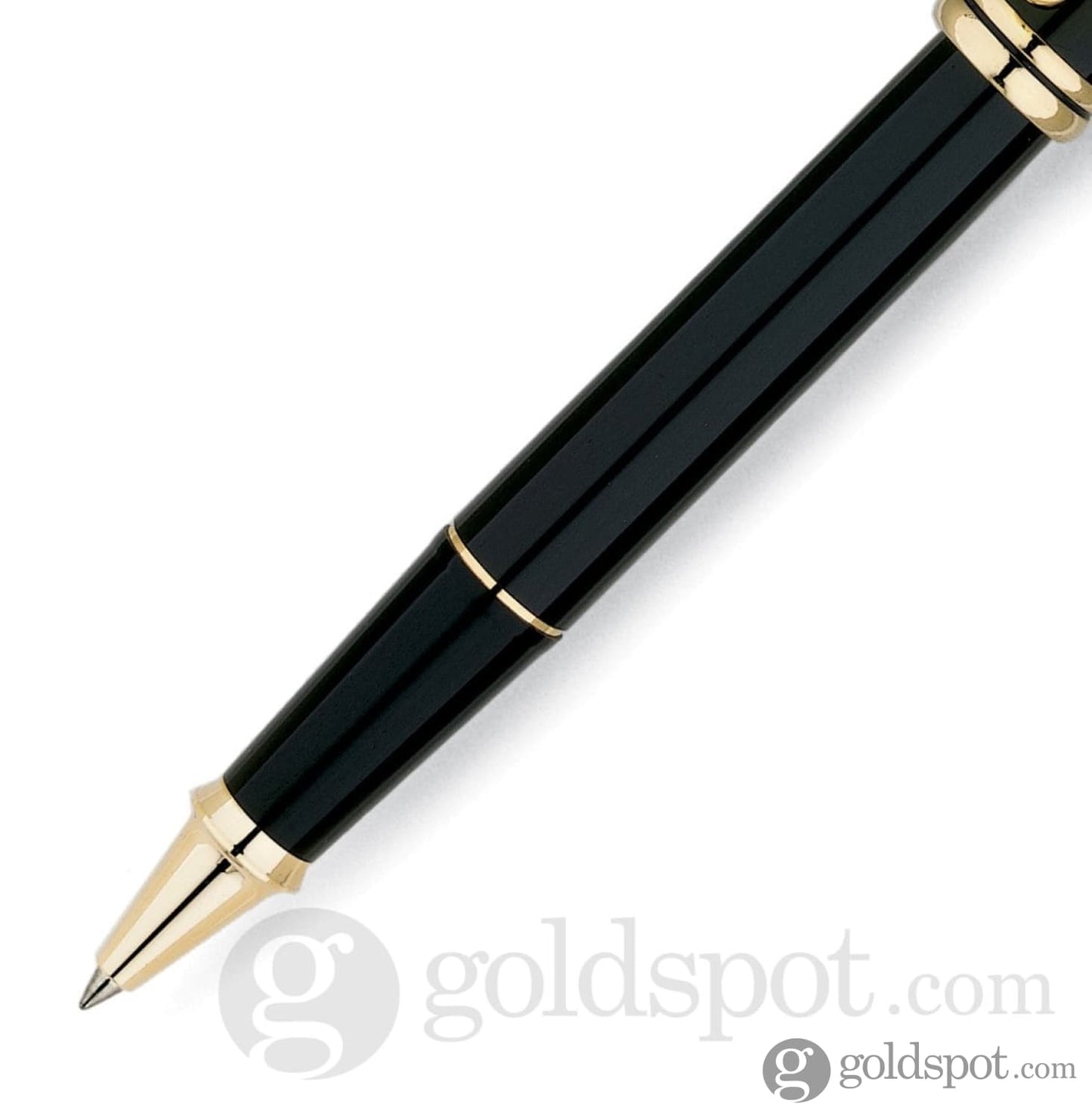 Cross Townsend Rollerball Pen in Black Lacquer with 24K Gold Trim Rollerball Pen