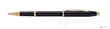 Cross Townsend Rollerball Pen in Black Lacquer with 24K Gold Trim Rollerball Pen