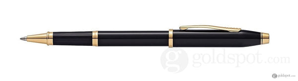 Cross Townsend Rollerball Pen in Black Lacquer with 24K Gold Trim Rollerball Pen