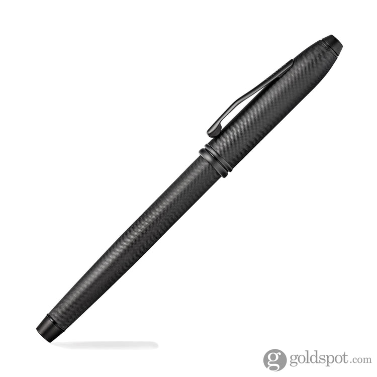 Cross Townsend Rollerball Pen in Black Micro Knurl Rollerball Pen