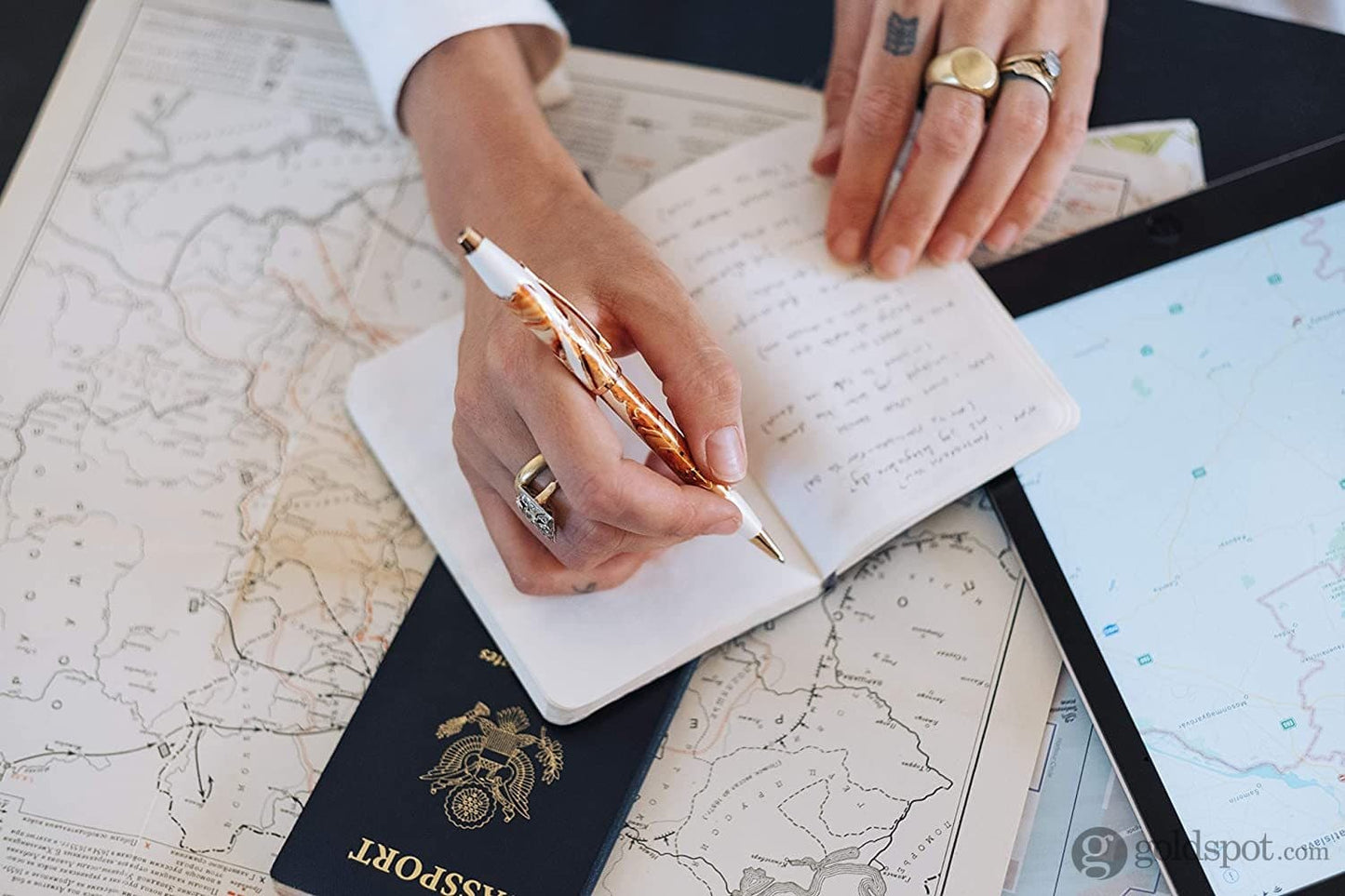 Cross Wanderlust Fountain Pen in Antelope Canyon Fountain Pen