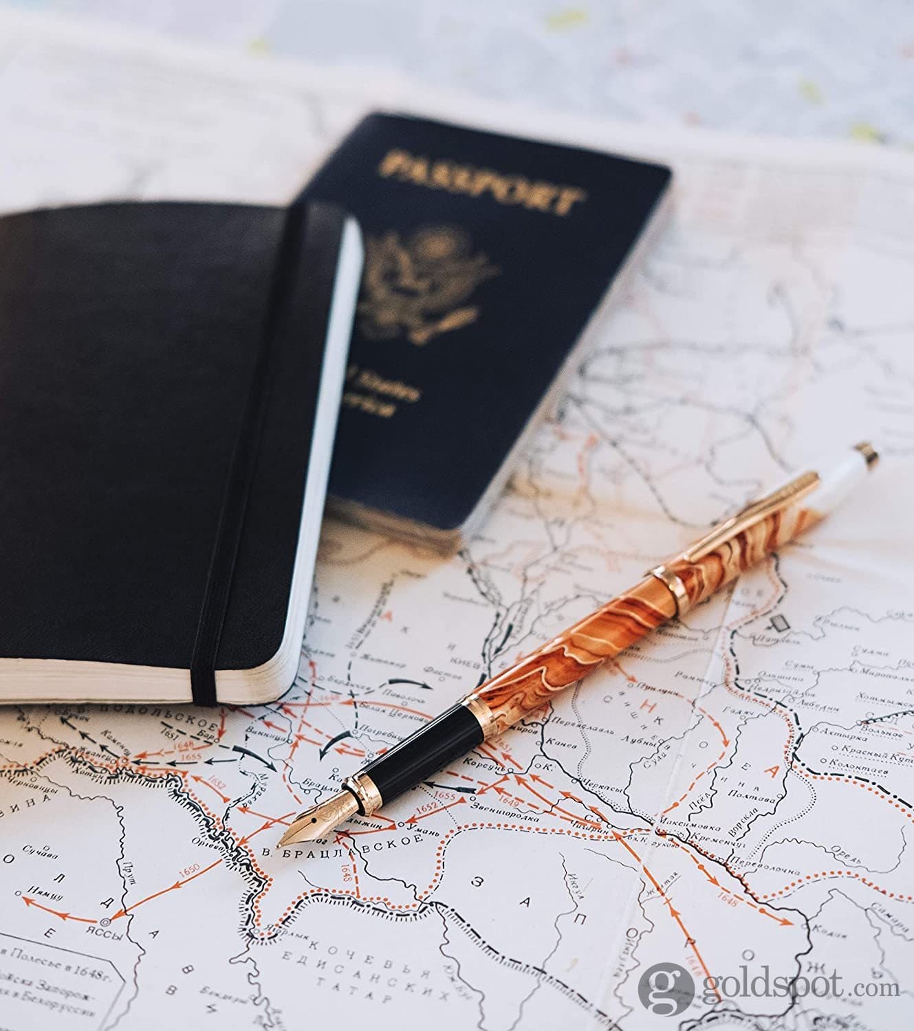 Cross Wanderlust Fountain Pen in Antelope Canyon Fountain Pen