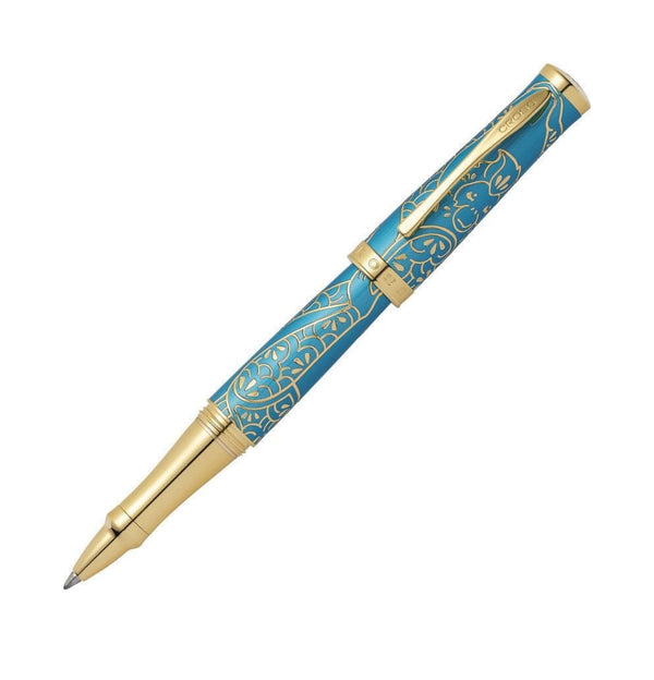 Cross Zodiac Year of the Monkey Rollerball Pen in Teal Lacquer - Special Edition Rollerball Pen