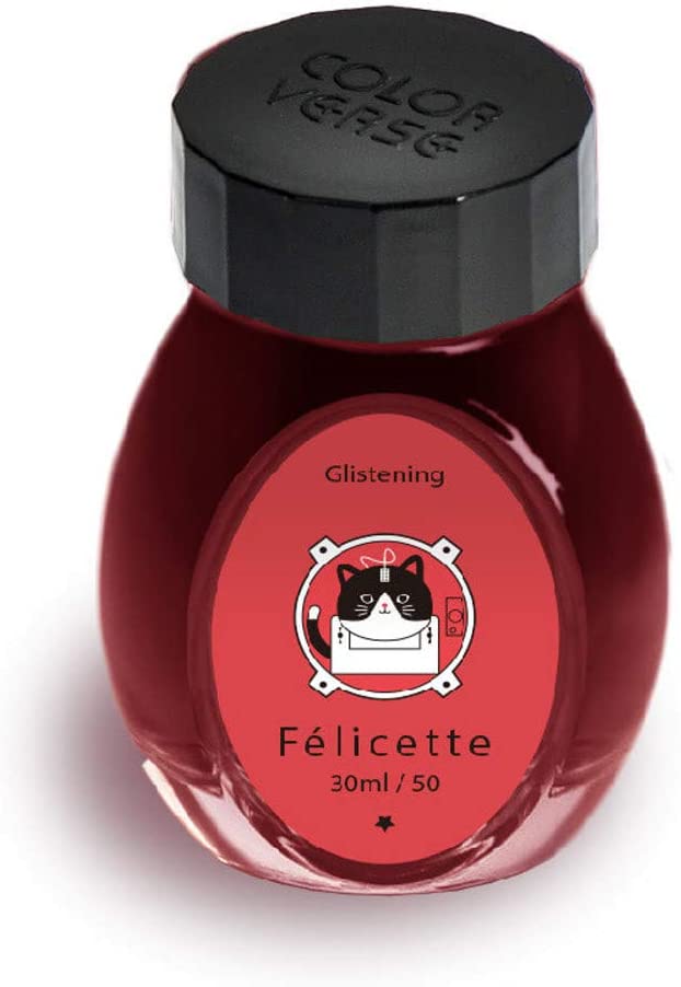 Colorverse Glistening Series Bottled Ink in No.50 Felicette (30ml) Bottled Ink