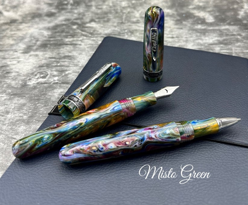 Conklin 1898 Fountain Pen in Misto Green Fountain Pen