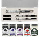 Monteverde Monza ID Fountain Pen in Clear - Calligraphy Set
