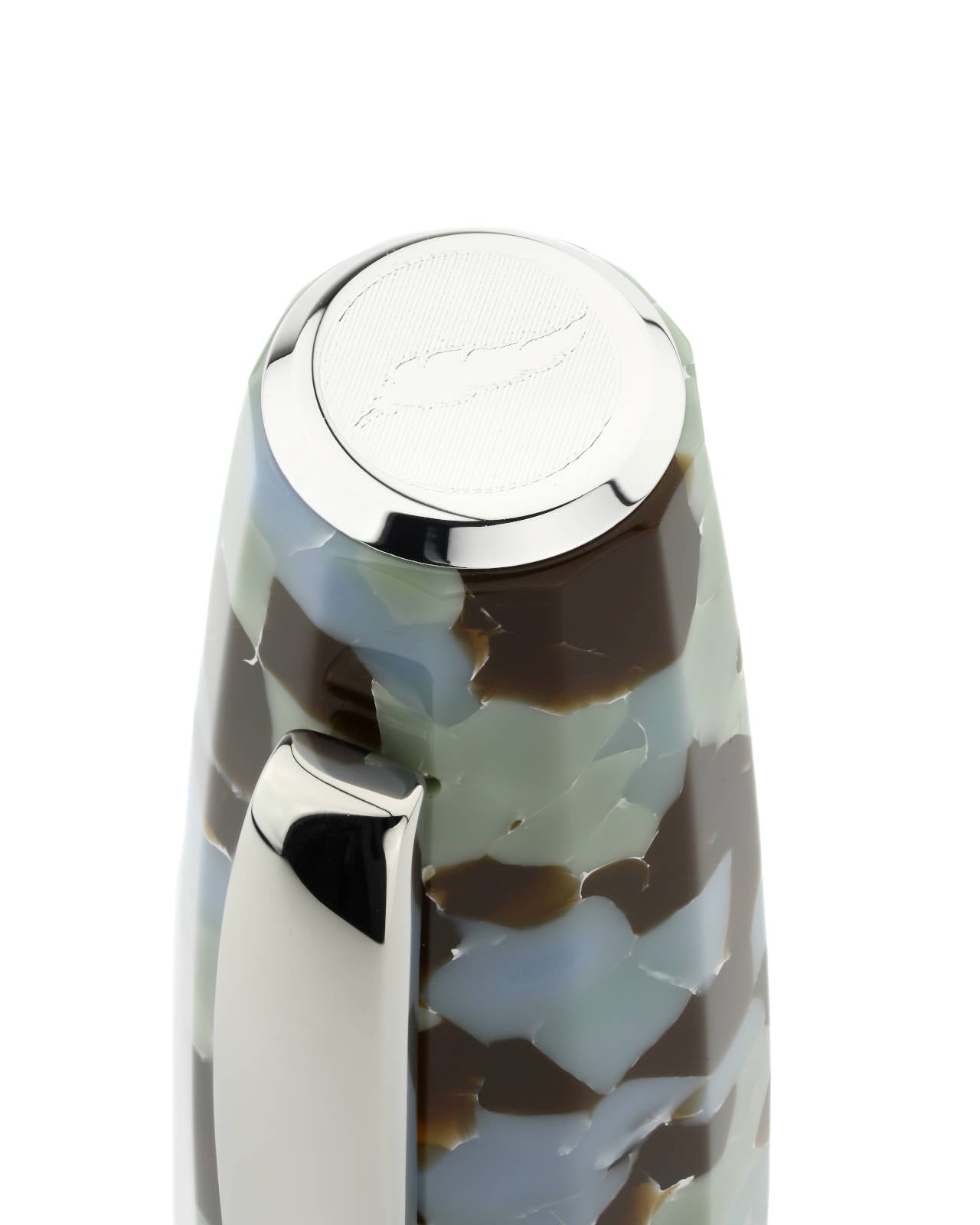 Scribo Feel Fountain Pen in Graniglia with Platinum Trim Fountain Pen