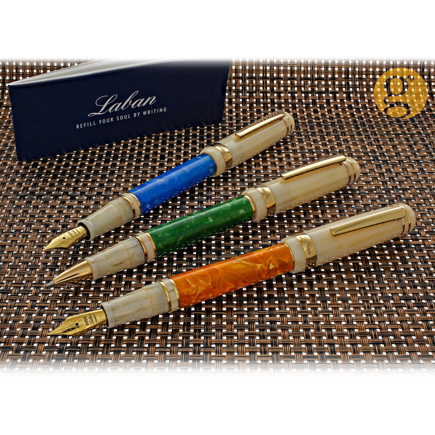 Laban Rollerball Pen in Ocean Blue Rollerball Pen