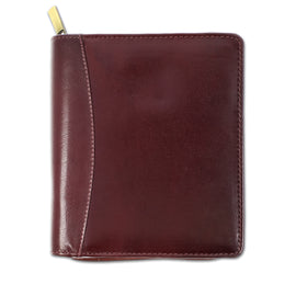 Girologio 12 Zippered Pen Case in Oxblood