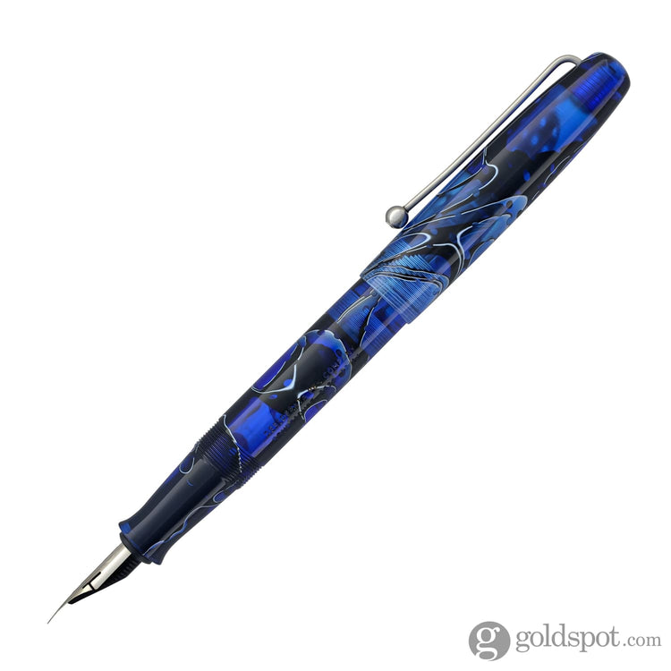 Desiderata Soubriquet Fountain Pen in Sapphire - Flexible Zebra G Nib Fountain Pen