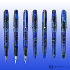 Desiderata Soubriquet Fountain Pen in Sapphire - Flexible Zebra G Nib Fountain Pen