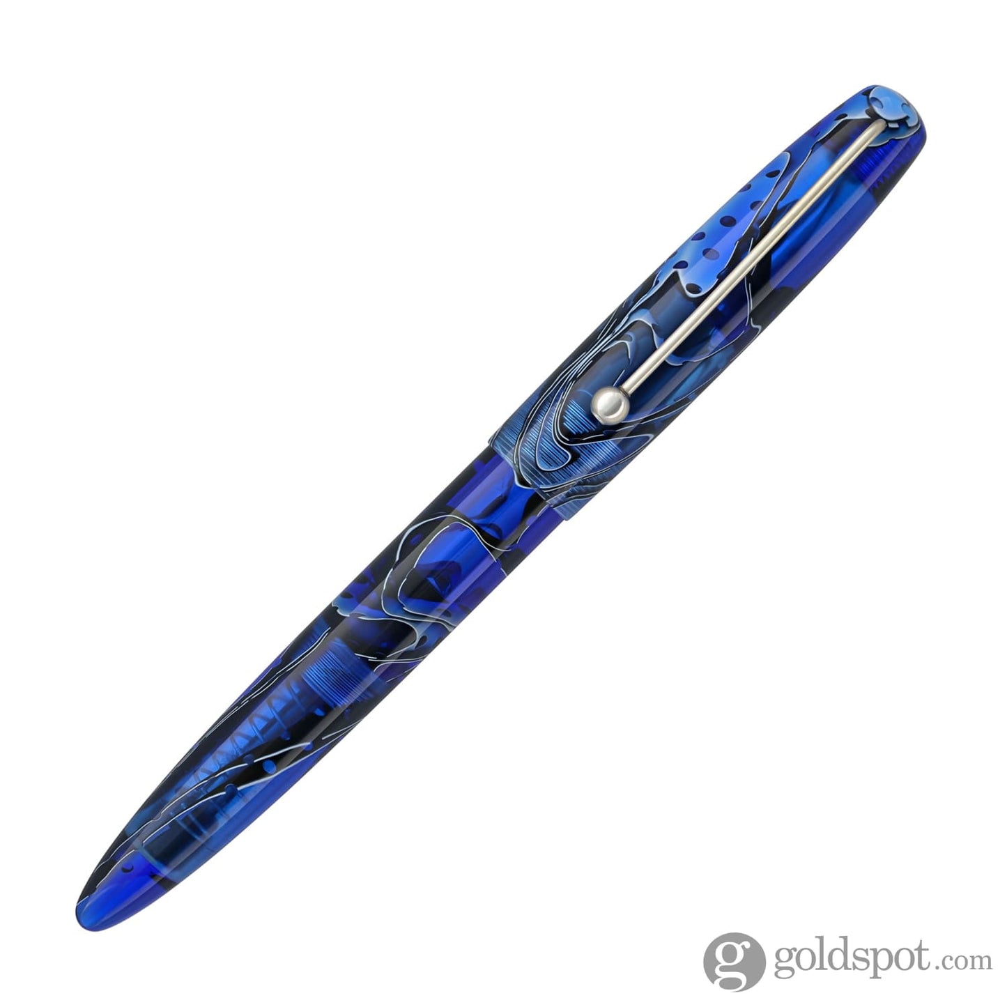 Desiderata Soubriquet Fountain Pen in Sapphire - Flexible Zebra G Nib Fountain Pen