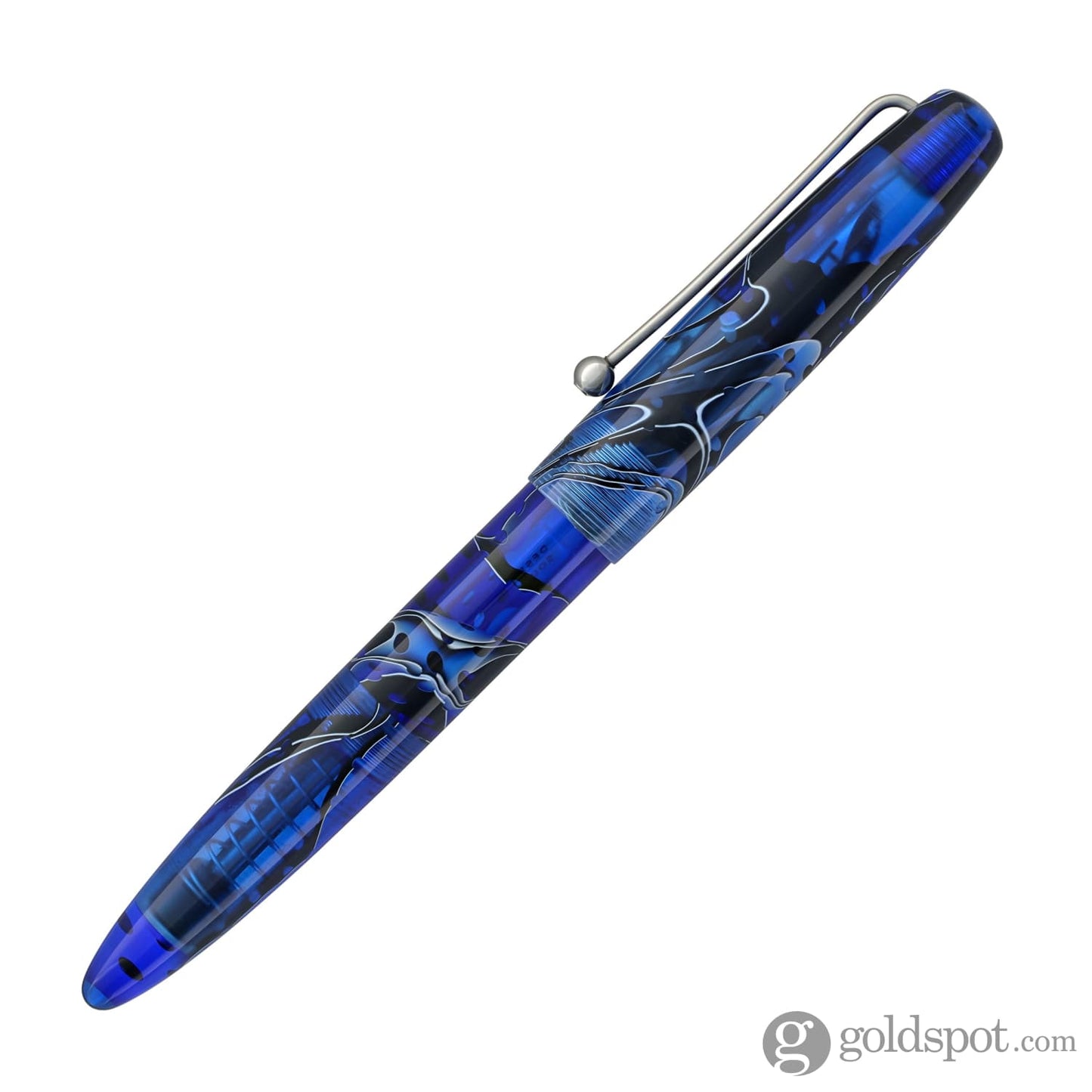 Desiderata Soubriquet Fountain Pen in Sapphire - Flexible Zebra G Nib Fountain Pen