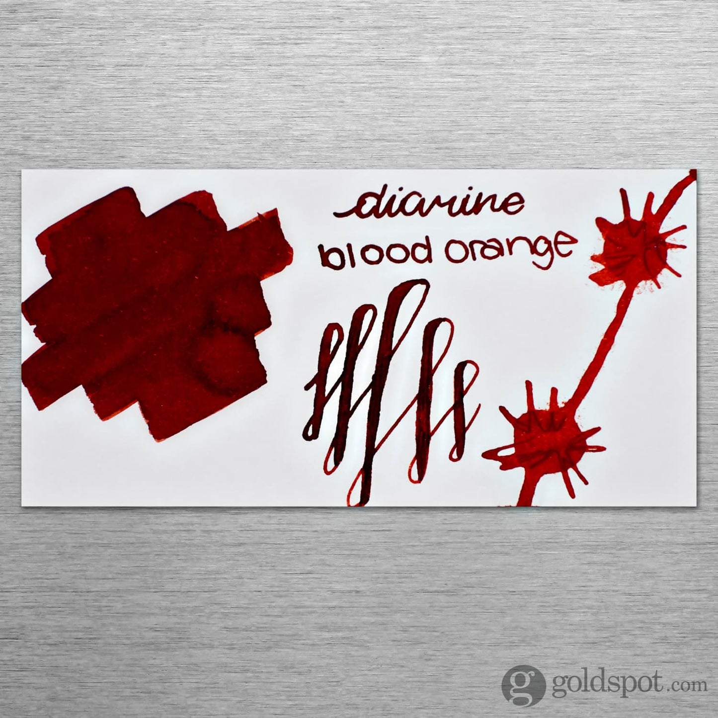 Diamine 150th Anniversary Bottled Ink in Blood Orange - 40 mL Bottled Ink