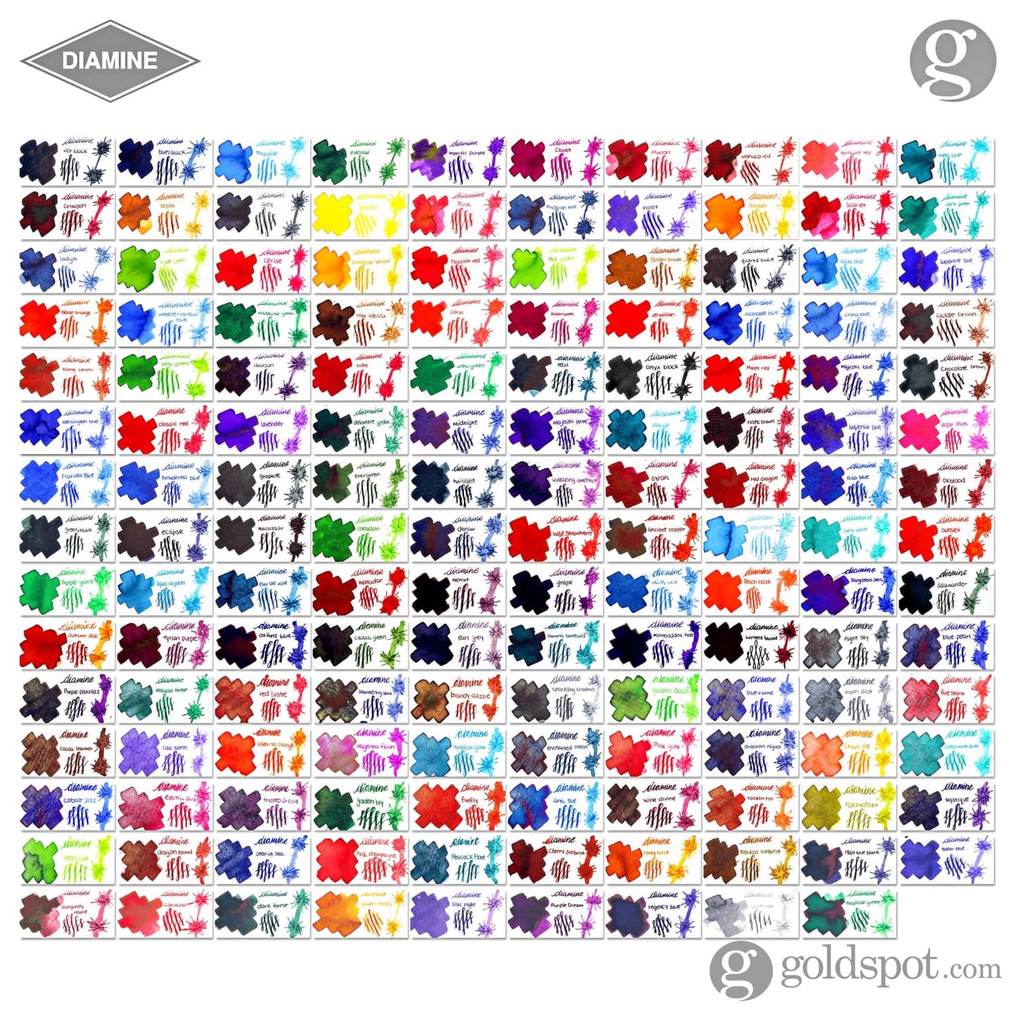 Diamine 150th Anniversary Bottled Ink in Carnival - 40 mL Bottled Ink