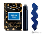 Diamine Bottled Ink and Cartridges in Majestic Blue Cartridges Bottled Ink