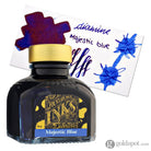 Diamine Bottled Ink and Cartridges in Majestic Blue 80ml Bottled Ink