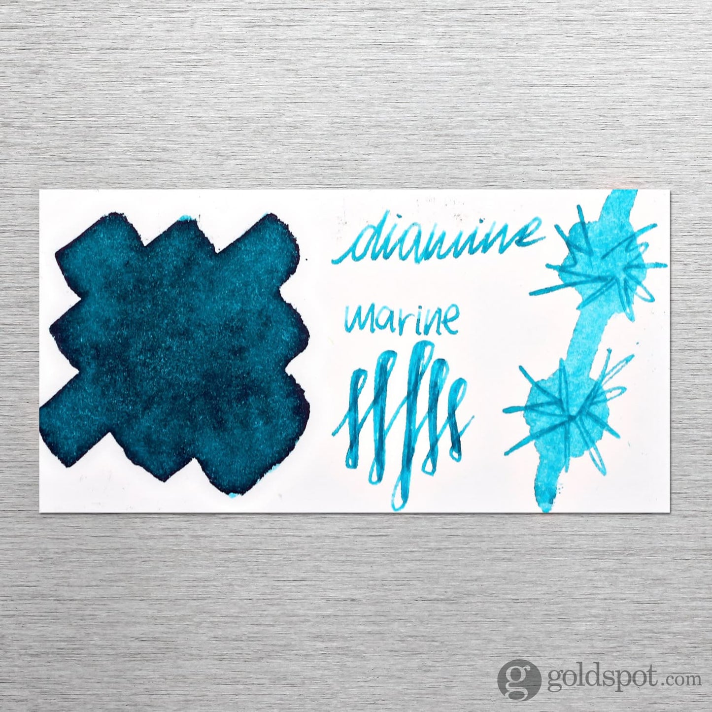 Diamine Bottled Ink and Cartridges in Marine Bottled Ink