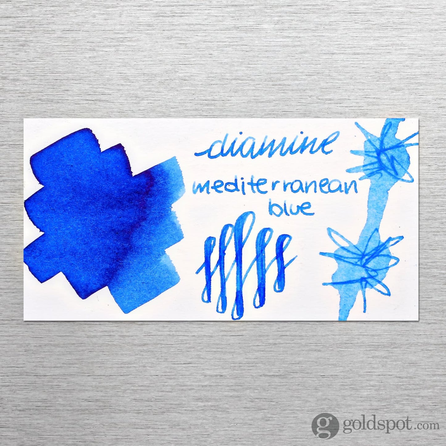 Diamine Bottled Ink and Cartridges in Mediterranean Blue Bottled Ink